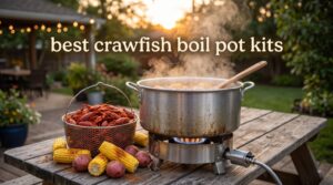 best crawfish boil pot kits