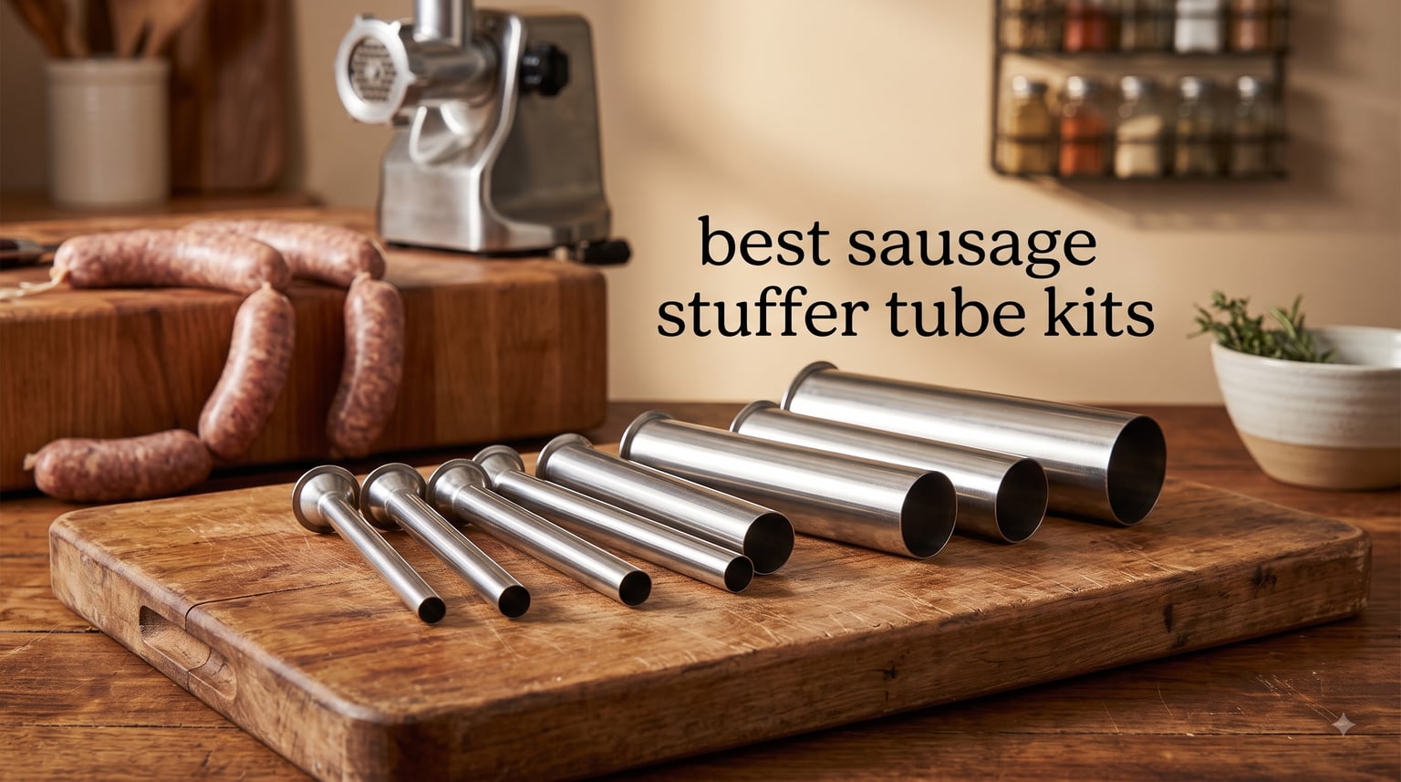 best sausage stuffer tube kits