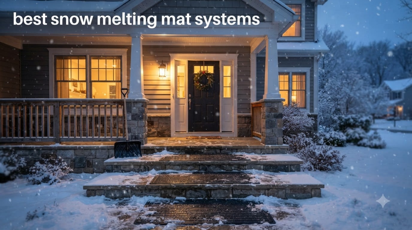 best snow melting mat systems