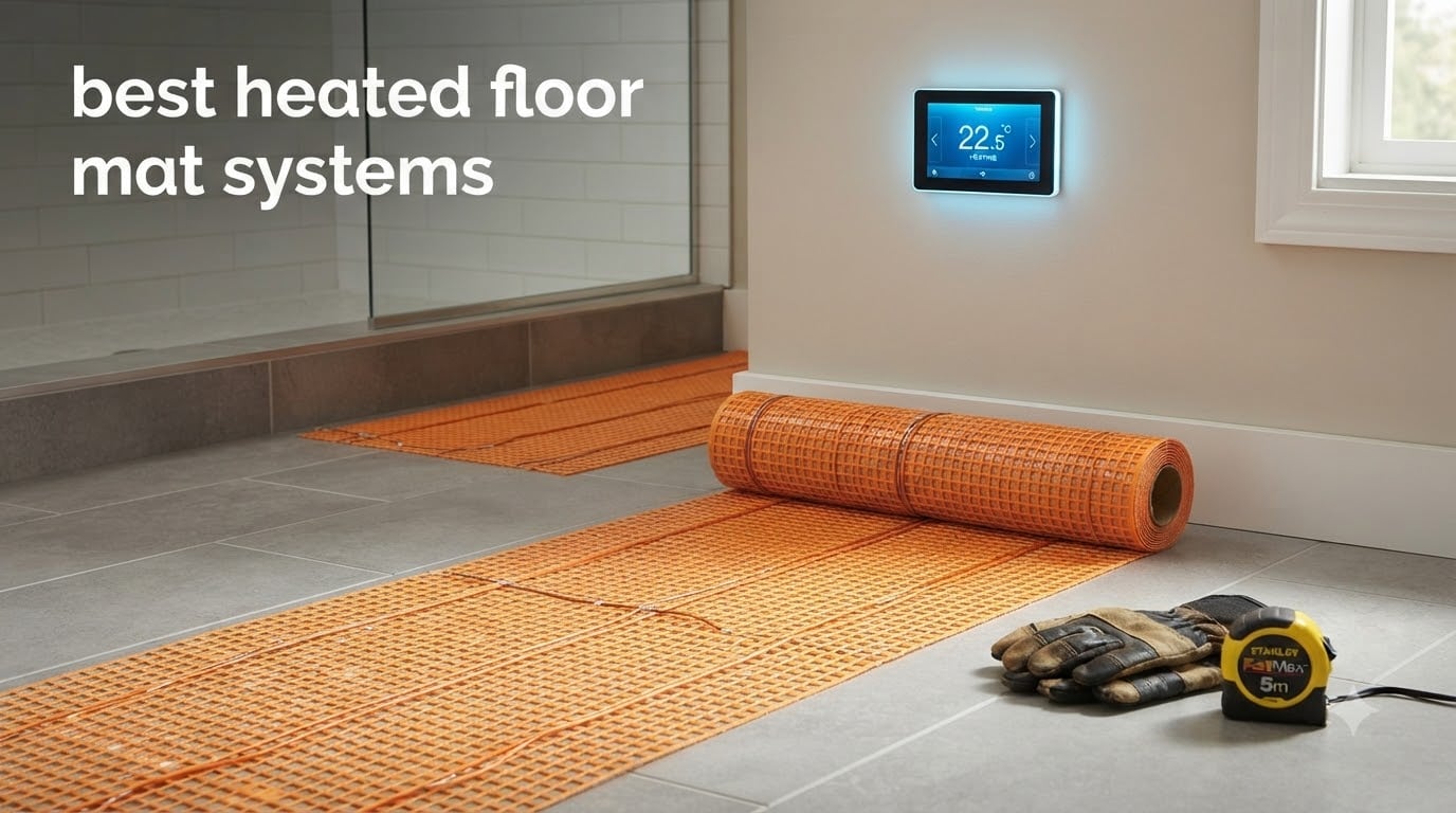 best heated floor mat systems