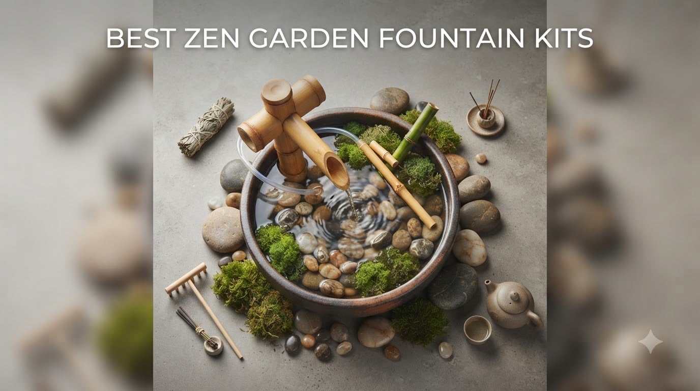 best zen garden fountain kits