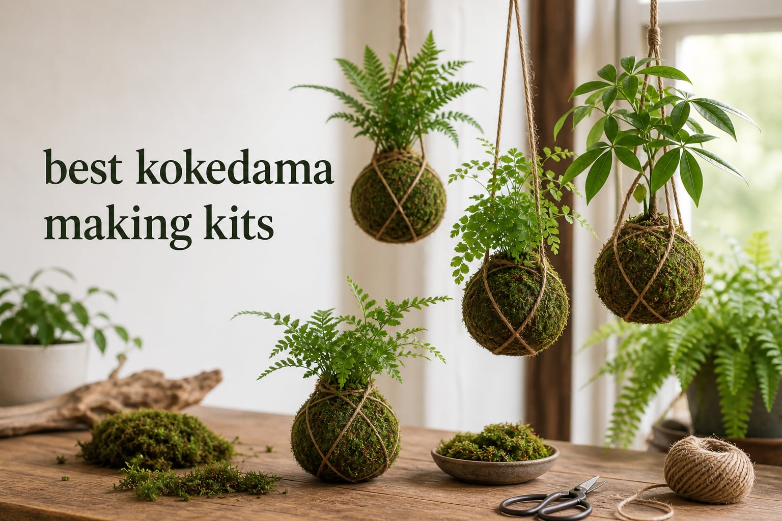 best kokedama making kits