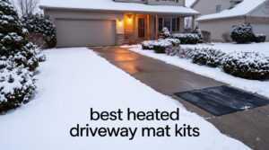 best heated driveway mat kits