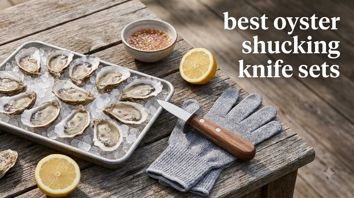 best oyster shucking knife sets