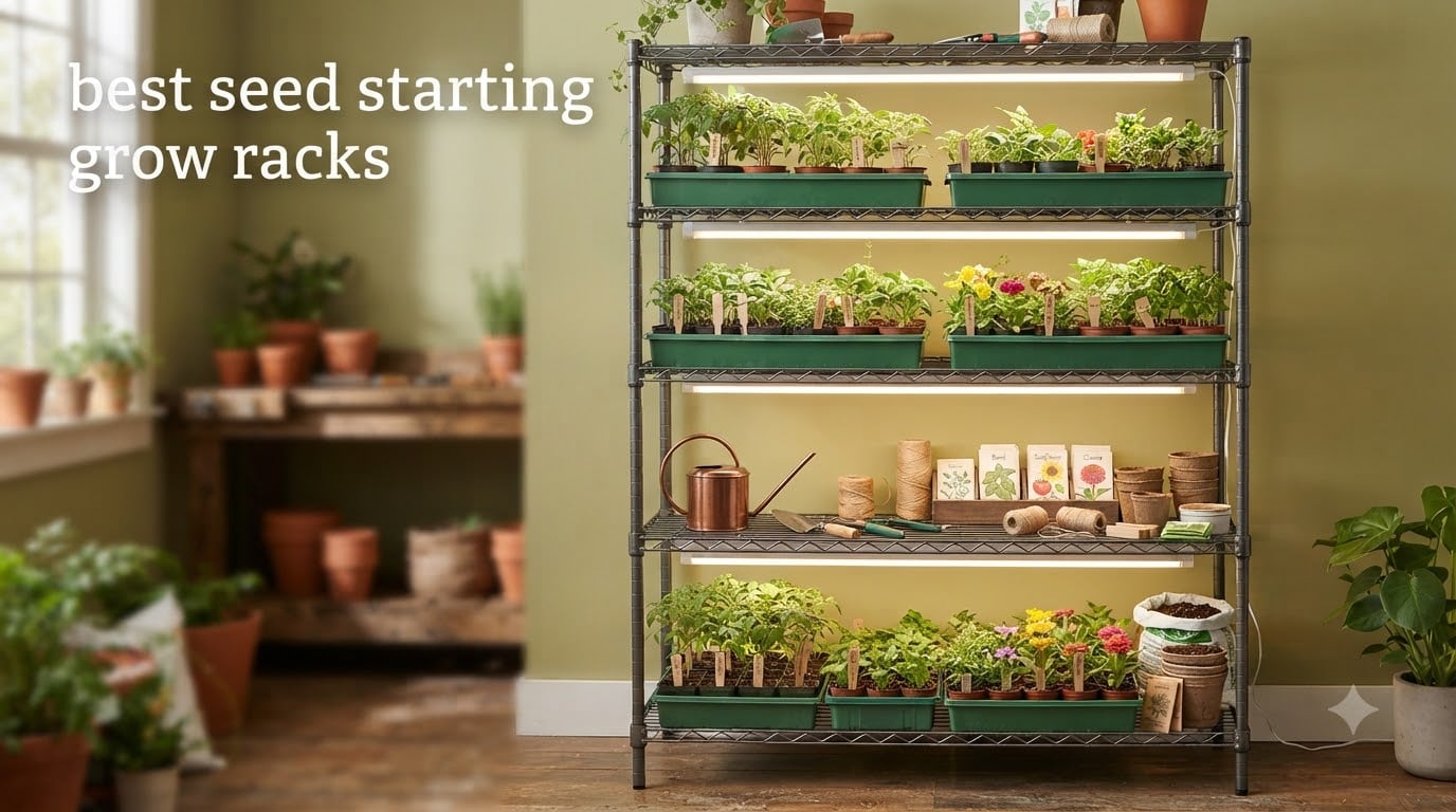 best seed starting grow racks