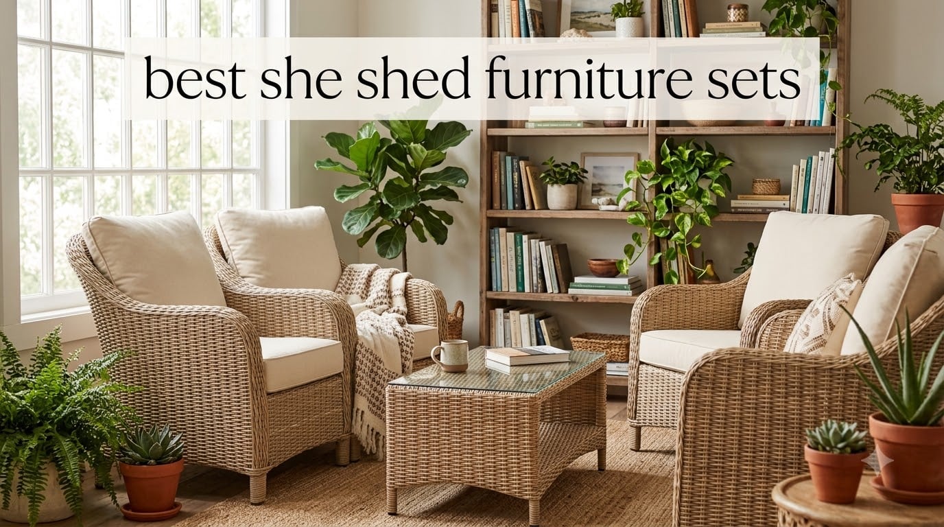 best she shed furniture sets