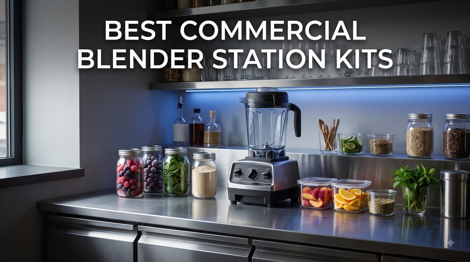 best commercial blender station kits