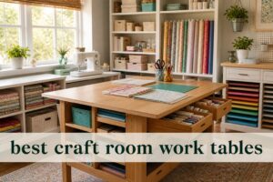 best craft room work tables
