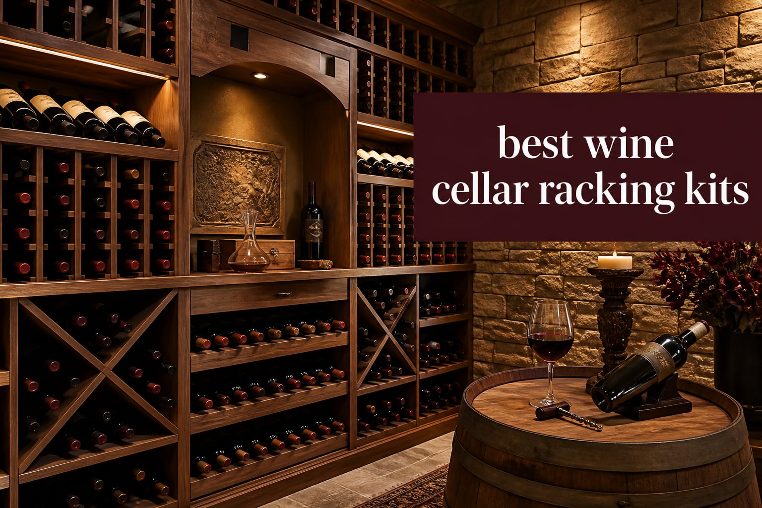 best wine cellar racking kits
