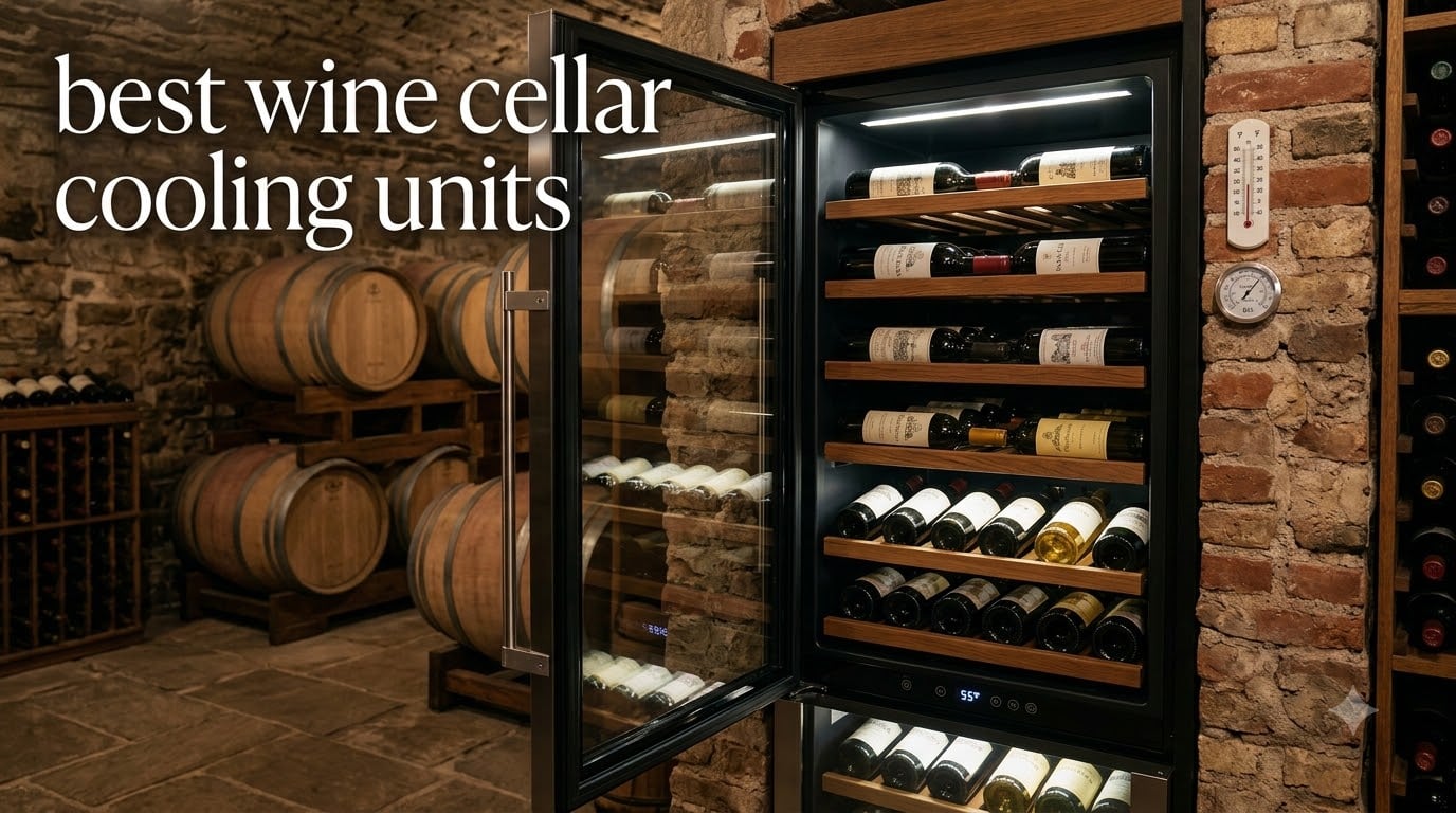 best wine cellar cooling units