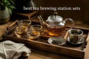 best tea brewing station sets
