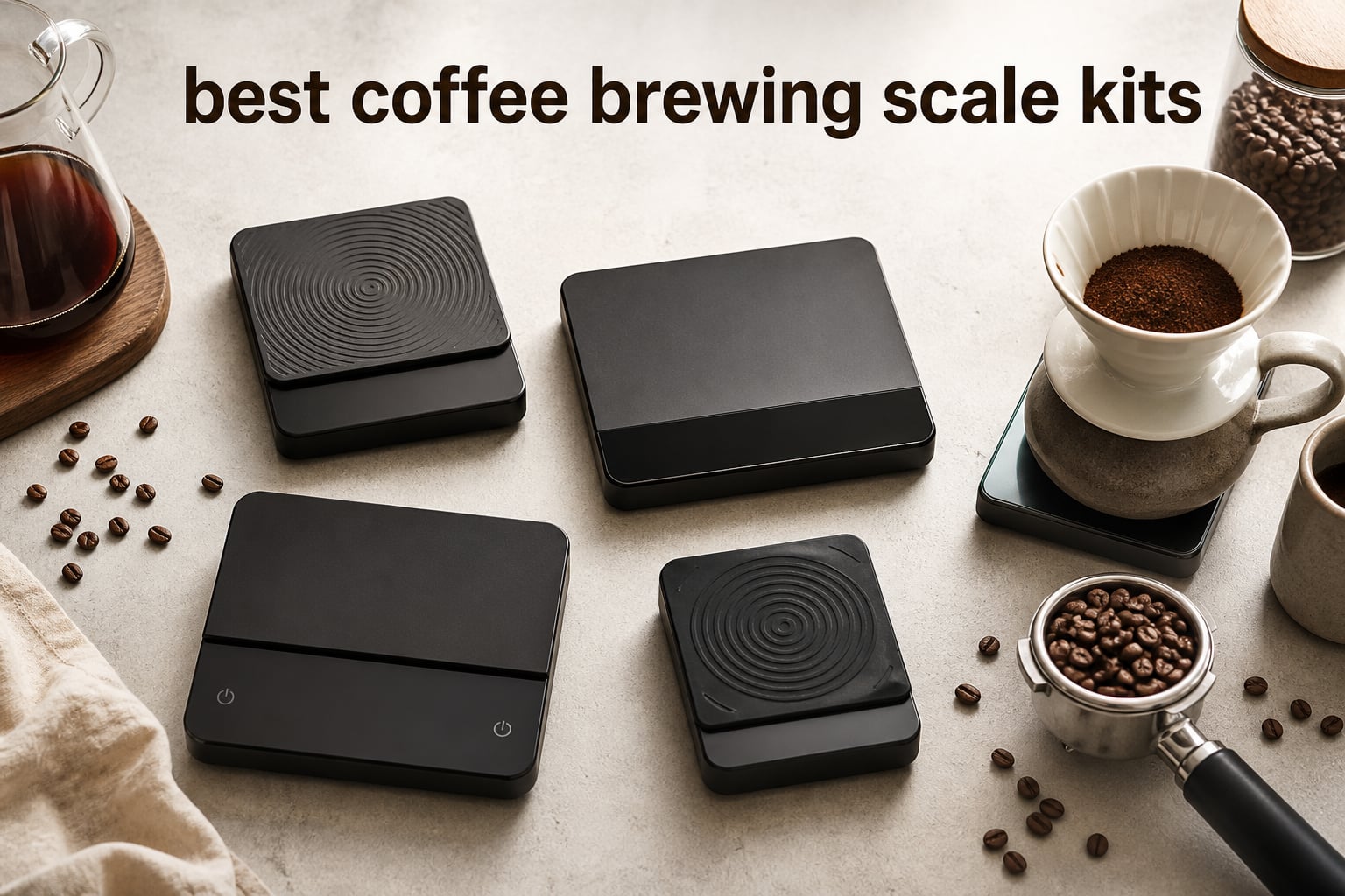 best coffee brewing scale kits