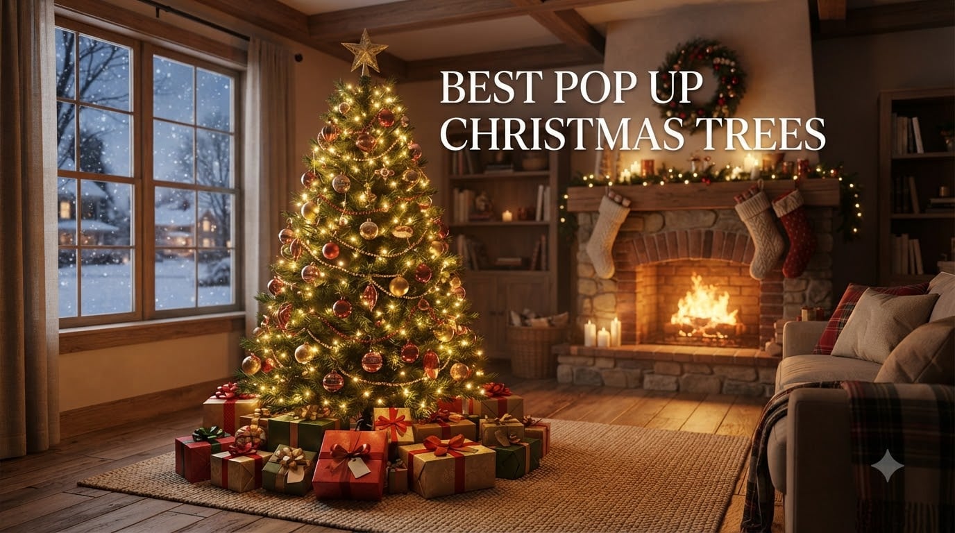 best pop up christmas trees