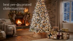 best pre-decorated christmas trees