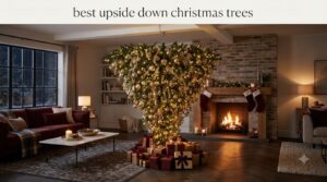 best upside down christmas trees