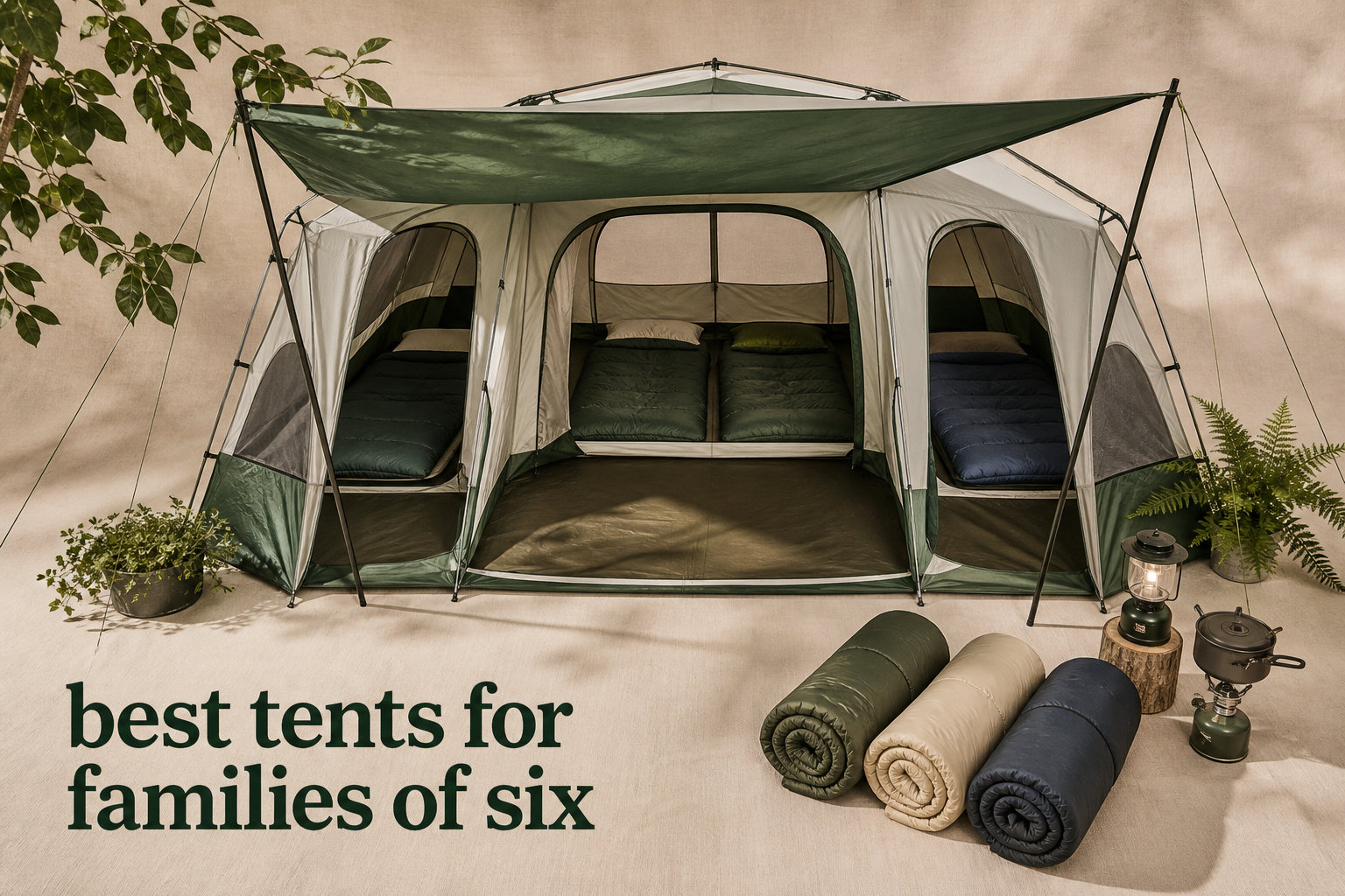 best tents for families of six