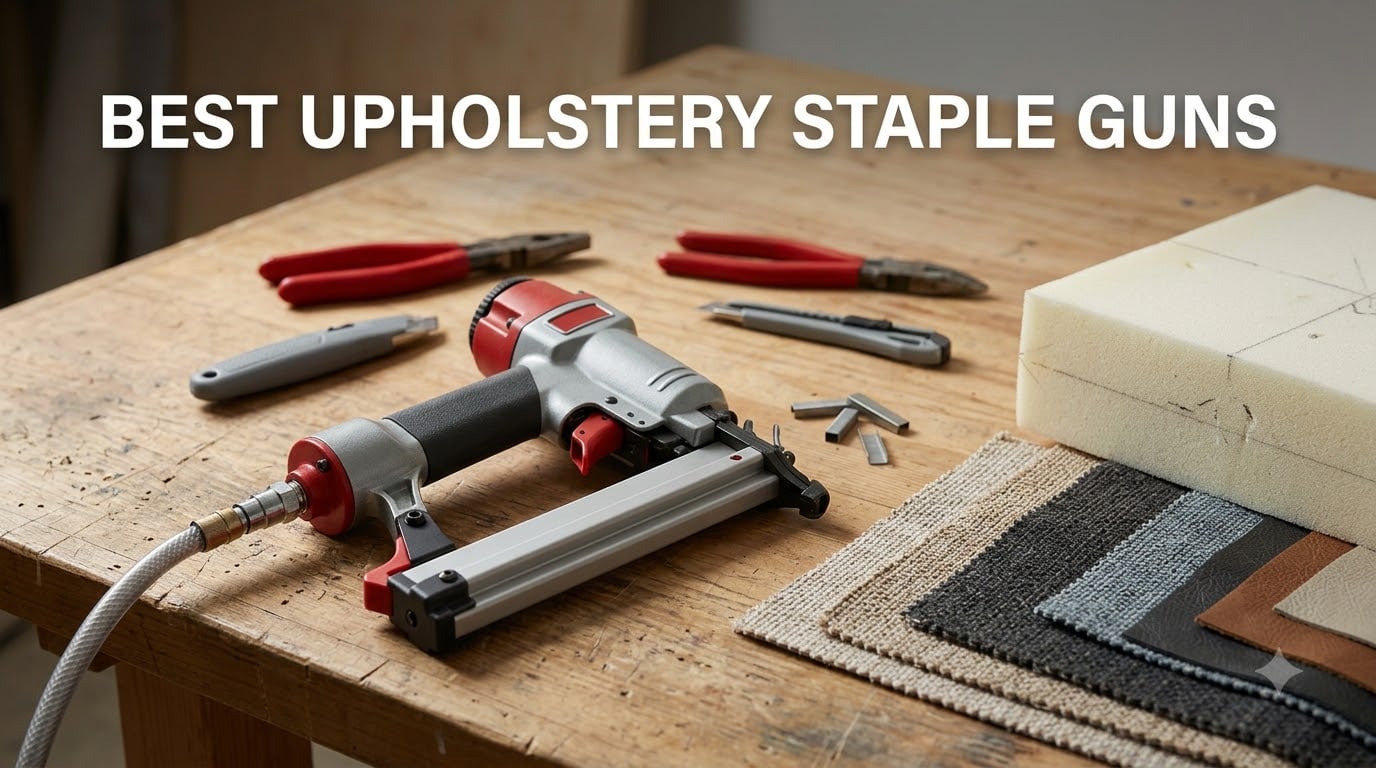 best upholstery staple guns