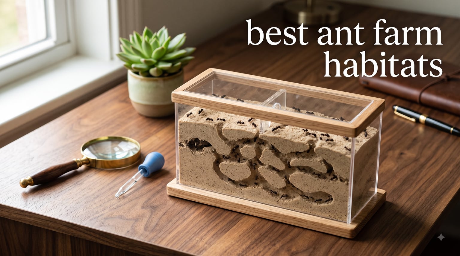 best ant farm habitats