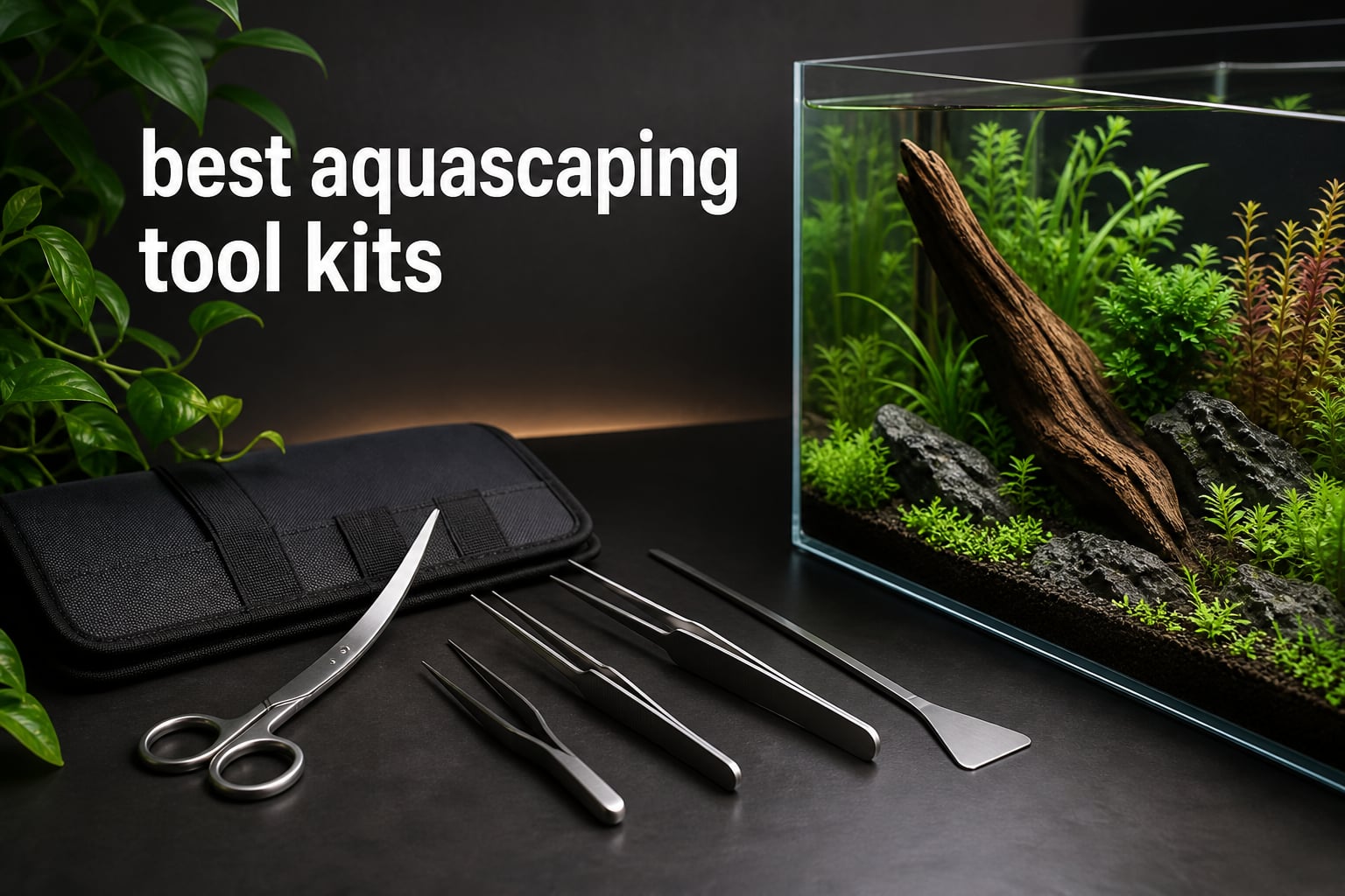 best aquascaping tool kits