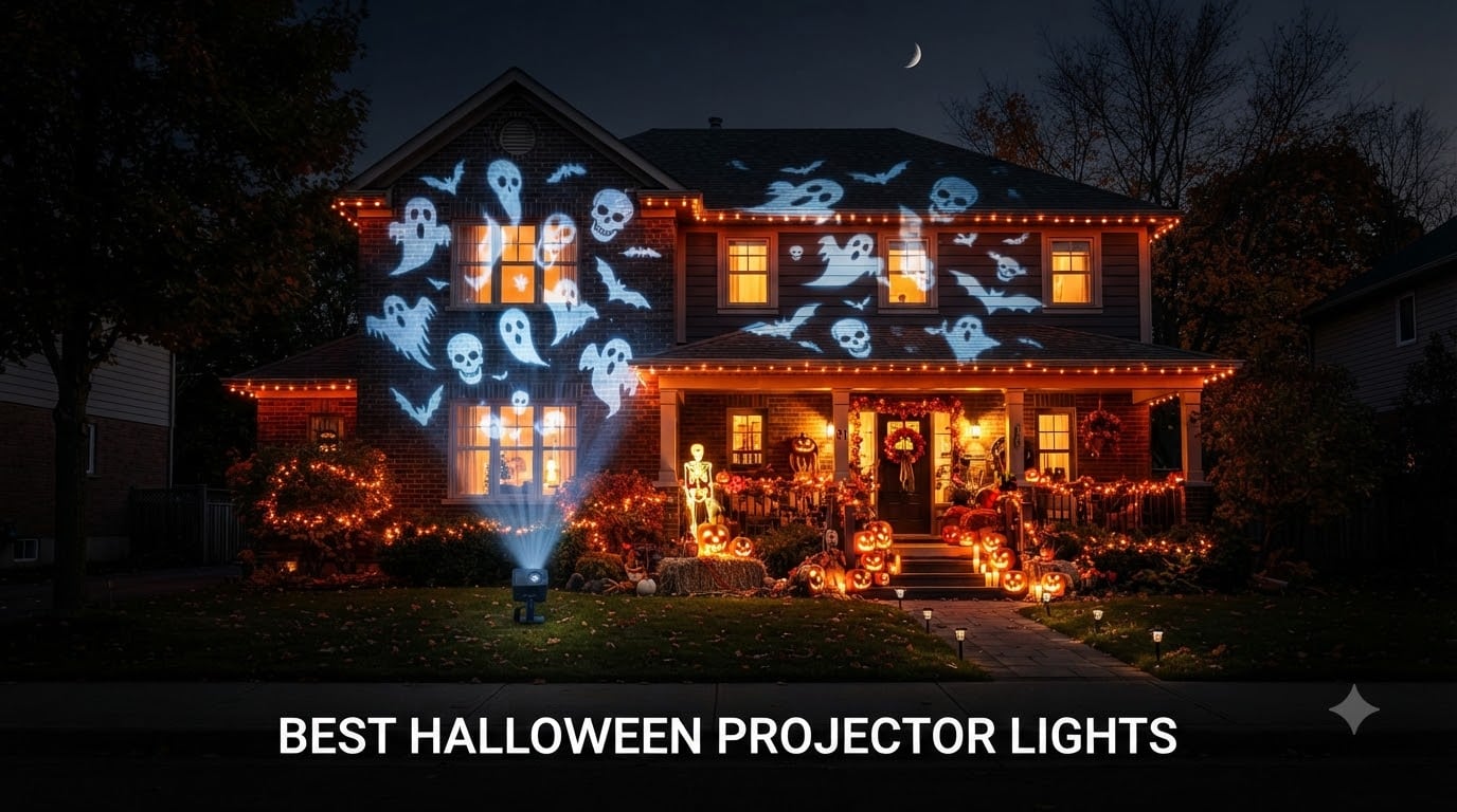 best halloween projector lights
