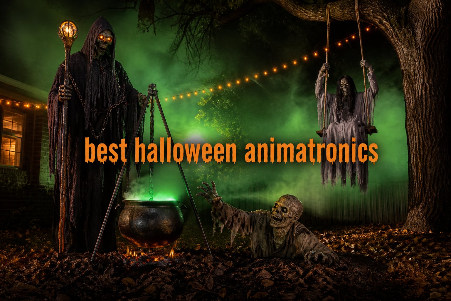 best halloween animatronics