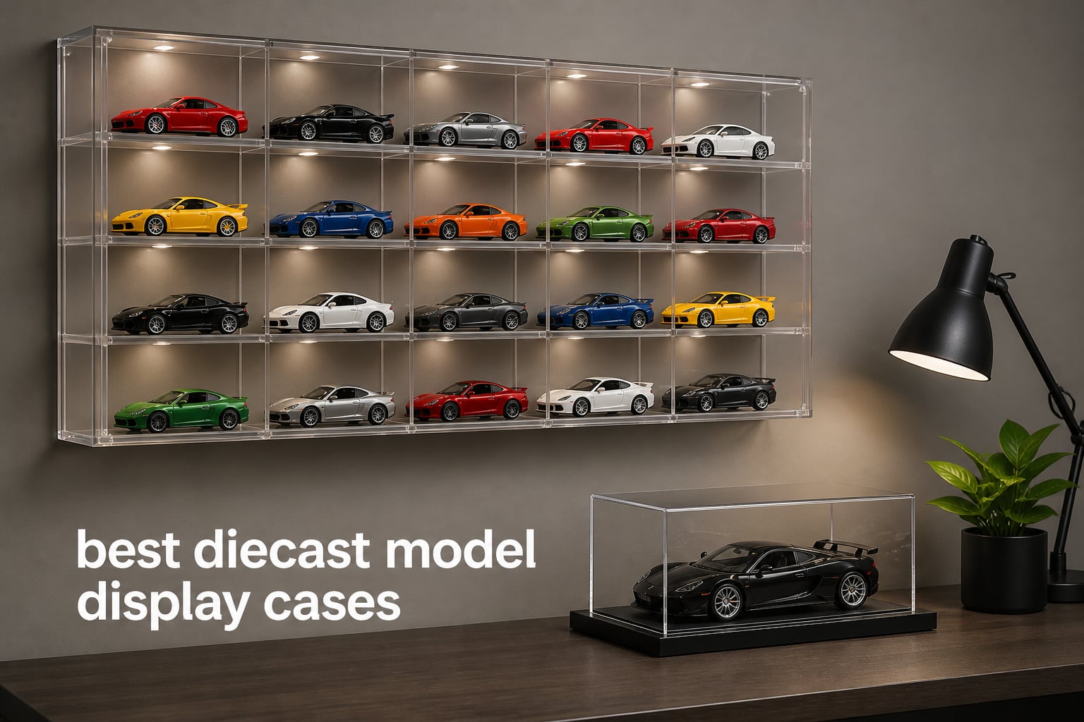 best diecast model display cases