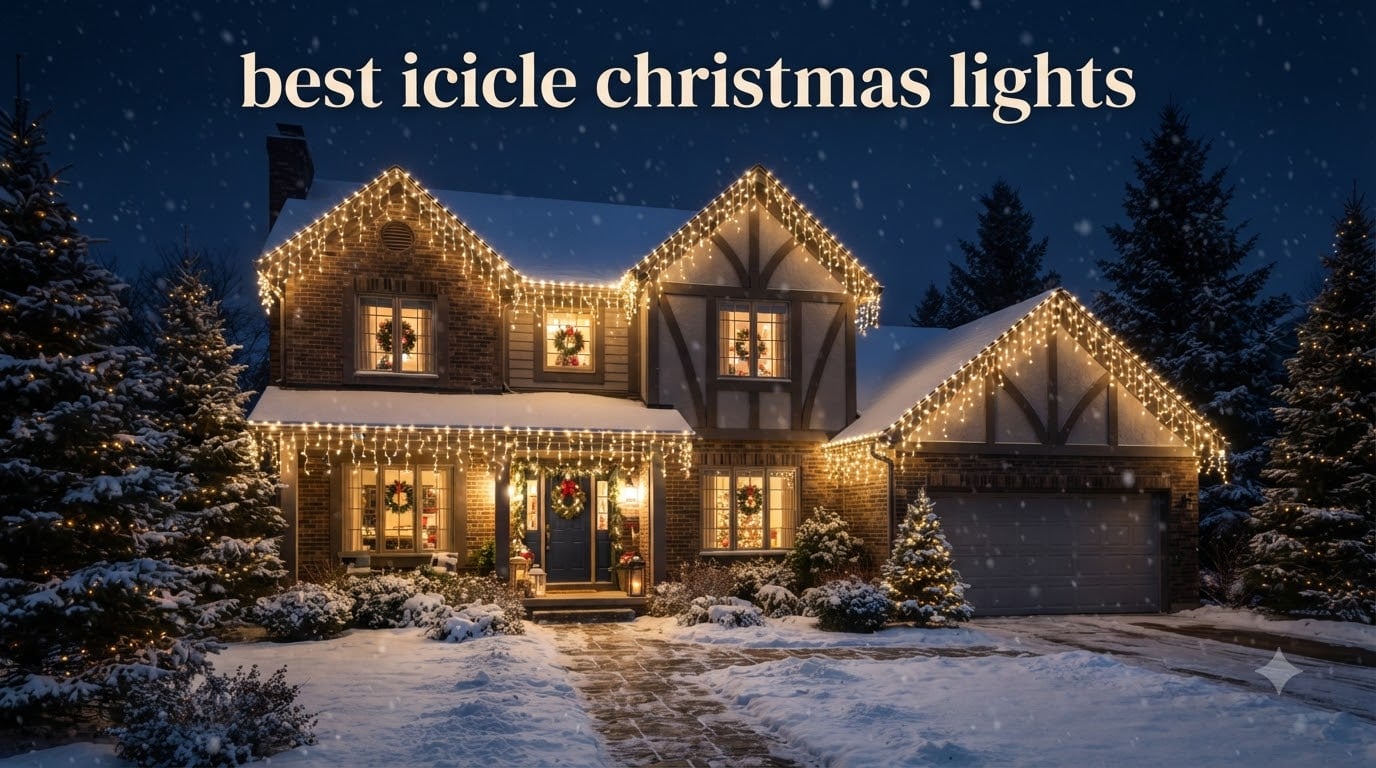 best icicle christmas lights