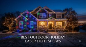 best outdoor holiday laser light shows