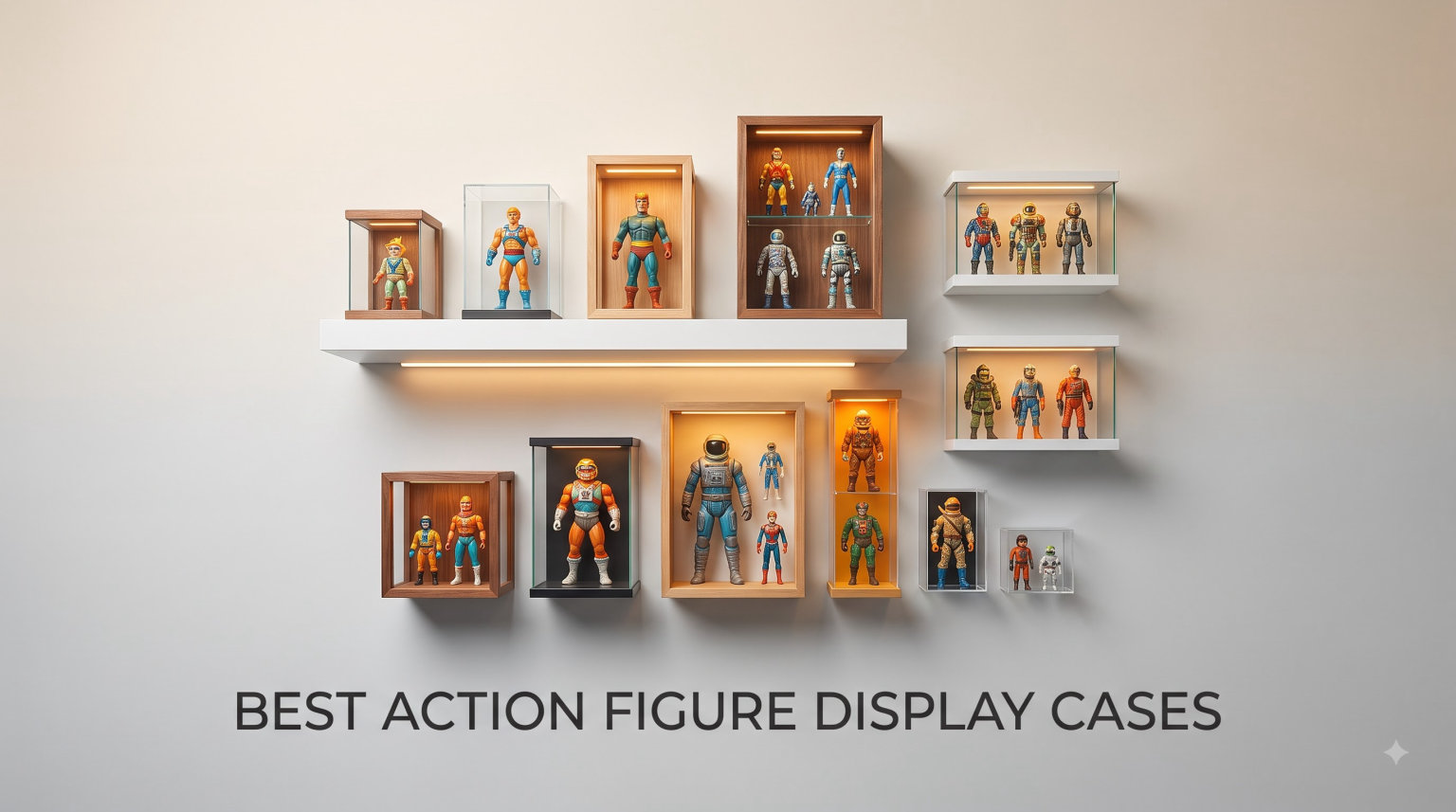 best action figure display cases