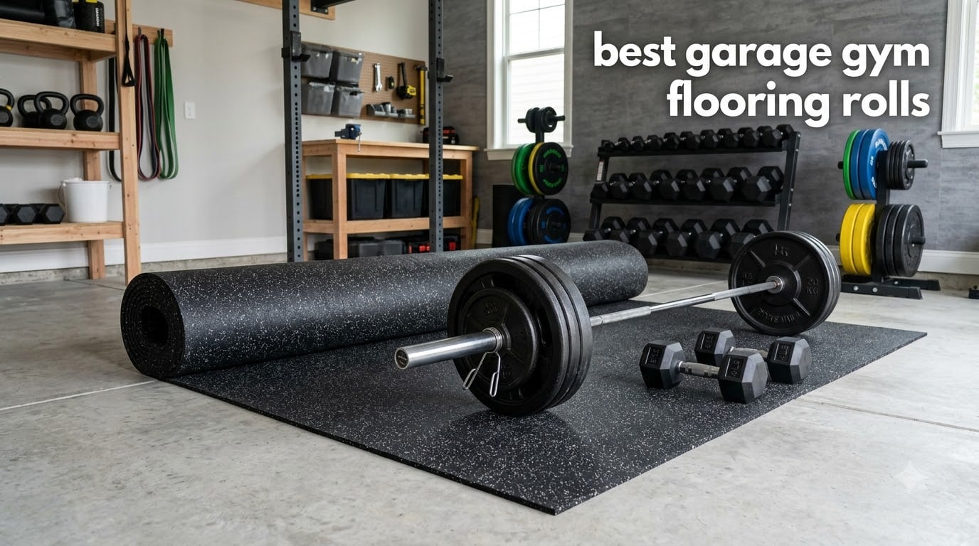 best garage gym flooring rolls