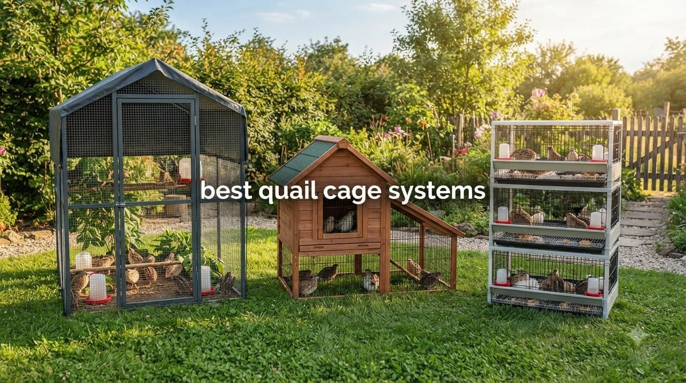 best quail cage systems