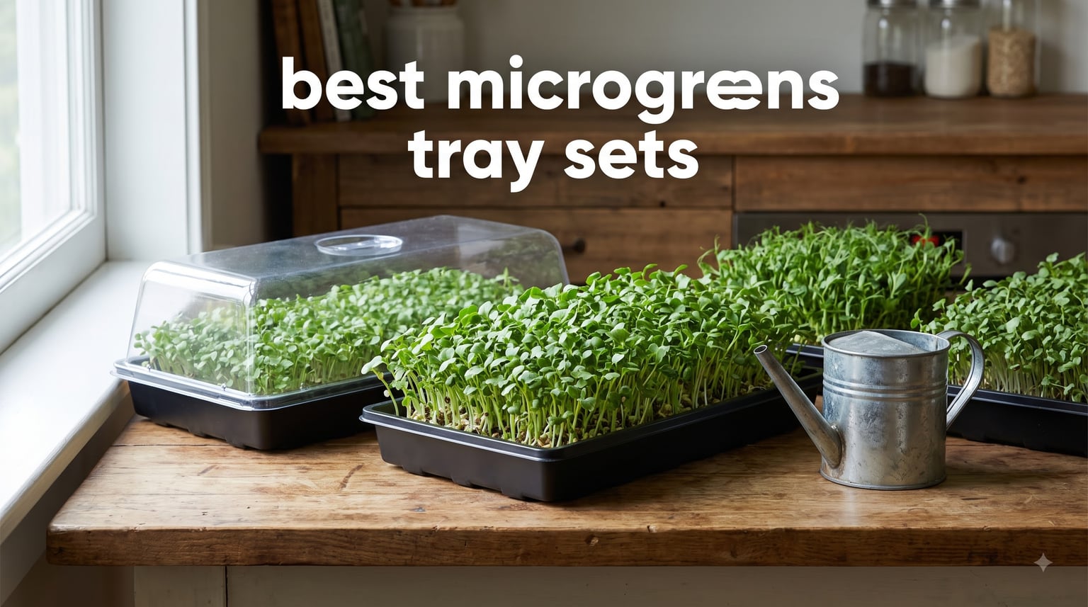 best microgreens tray sets