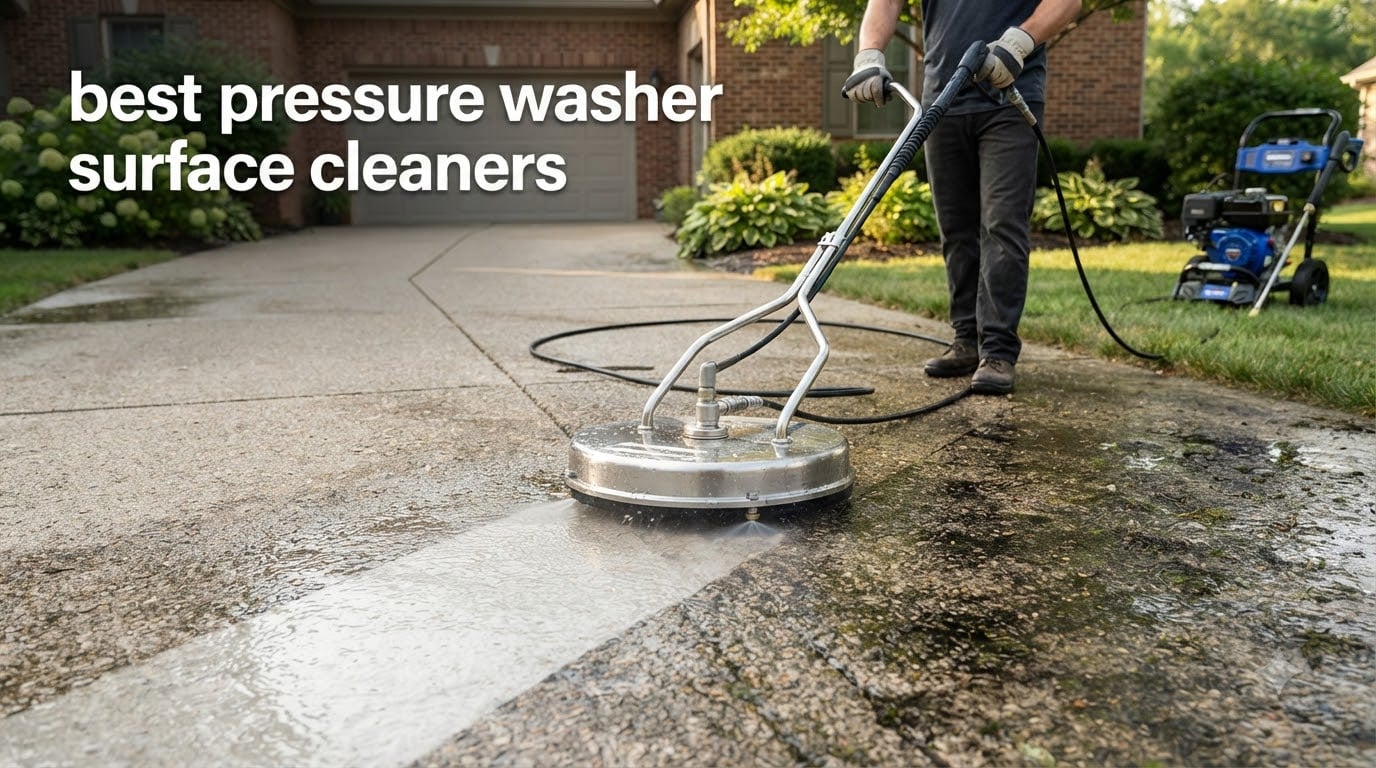 best pressure washer surface cleaners