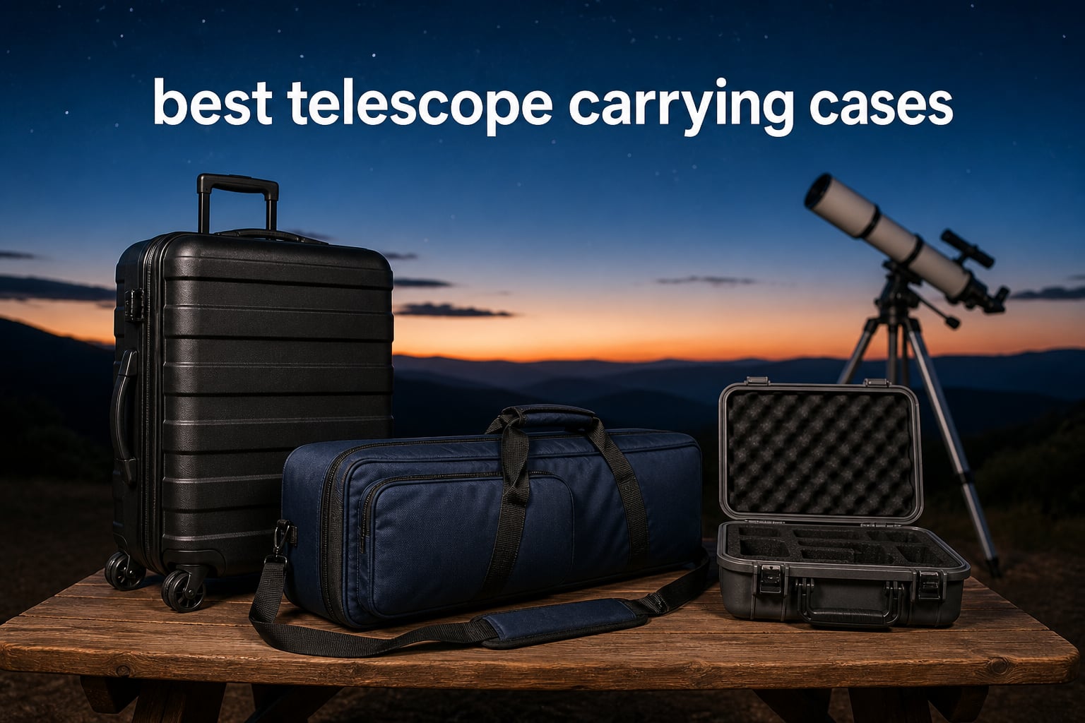 best telescope carrying cases