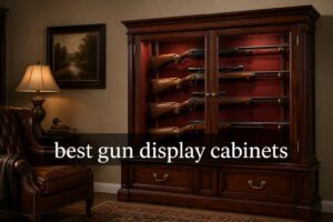 best gun display cabinets