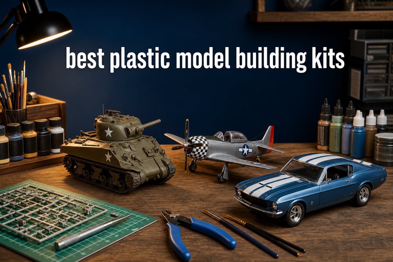 best plastic model building kits