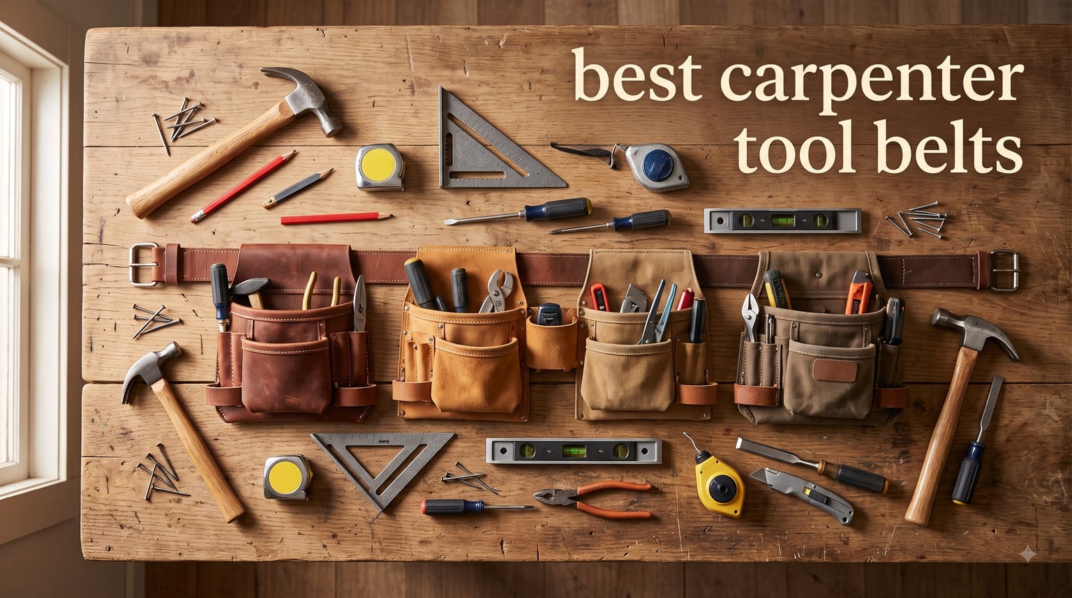 best carpenter tool belts