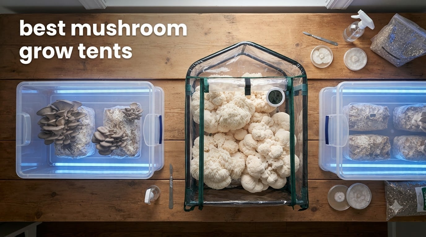 best mushroom grow tents