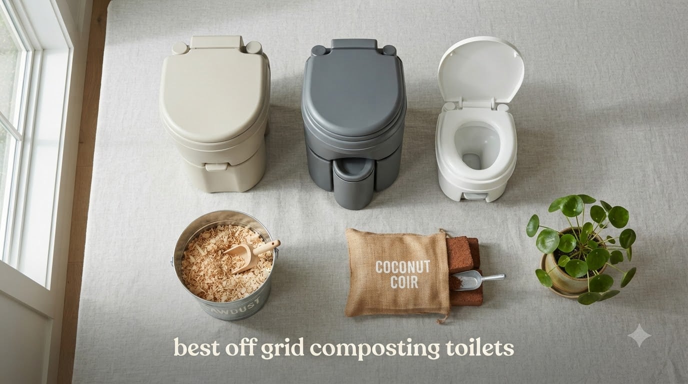 best off grid composting toilets