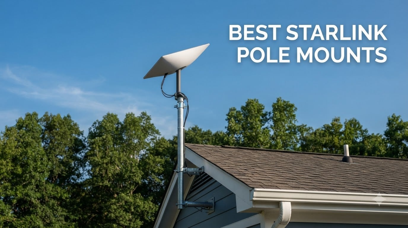 best starlink pole mounts