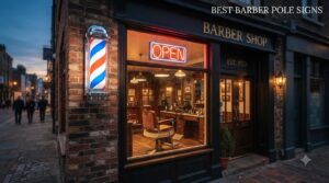 best barber pole signs