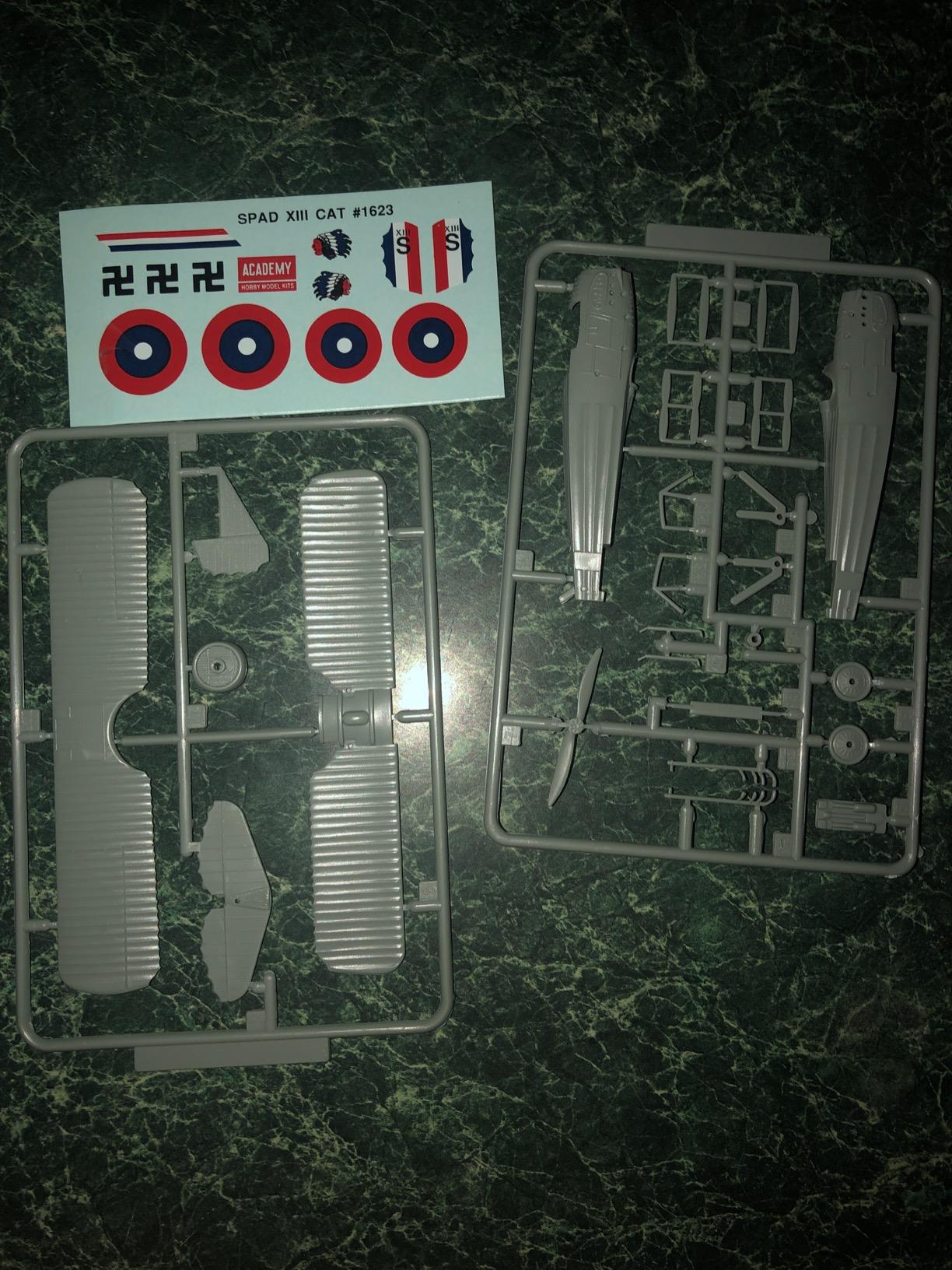Academy SPAD XIII WWI Fighter Airplane Model Building Kit customer photo 1