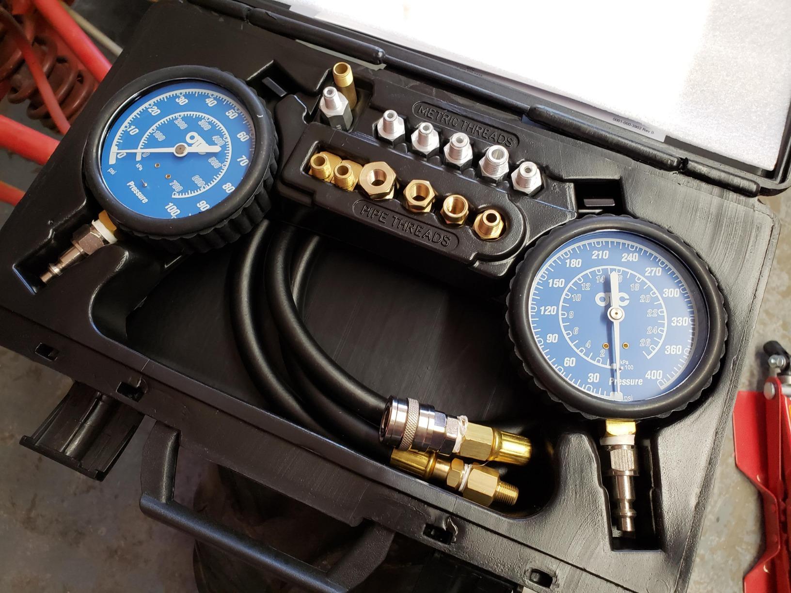 OTC 5610 Professional Transmission and Engine Oil Pressure Tester Kit | Capable of Both Static and On-Road Testing customer photo 2