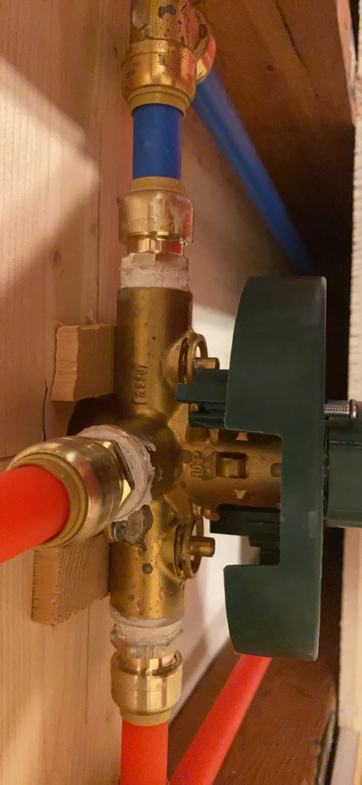 Moen PosiTemp Rough In Pressure Balancing Cycling Shower Valve with Stops, 2590 customer photo 1