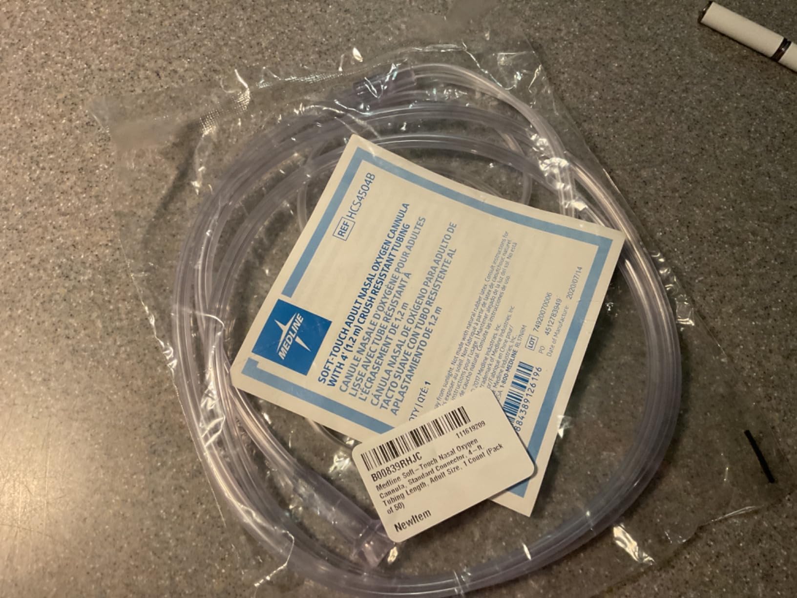 Medline Soft-Touch Nasal Oxygen Cannula customer photo 1