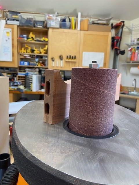 Triton TSPS450 3.5Amp Cast Iron Top Oscillating Spindle Sander, Orange customer photo 2