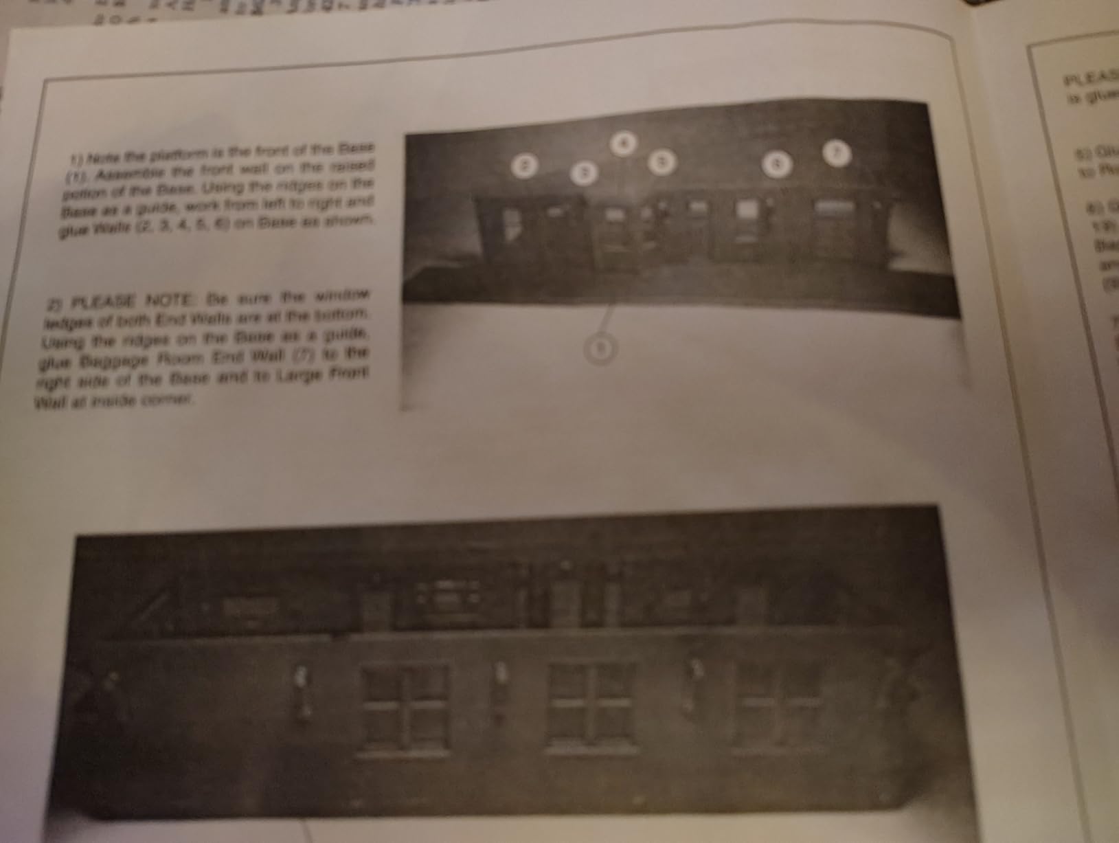 Walthers Cornerstone Pella Depot 933-4054 HO Scale Model Railroad - Structure Kit customer photo 2