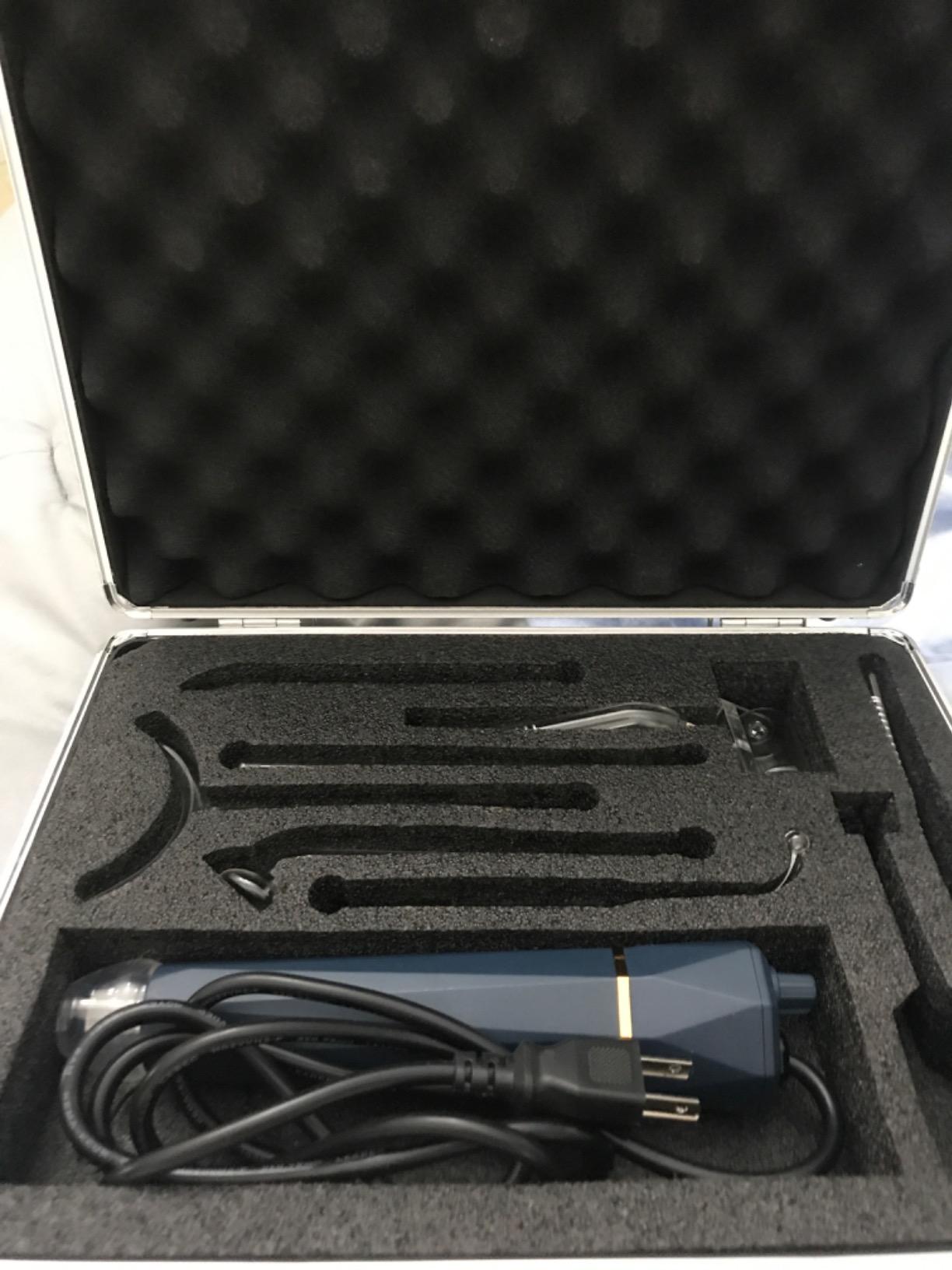 Lift Wand Professional High Frequency Facial Wand Machine Includes 7 Electrodes, and Aluminum Case, Anti Aging Device, Diminish Wrinkles, Scars, Dark Circles, Breakthrough Device for Beauty customer photo 2