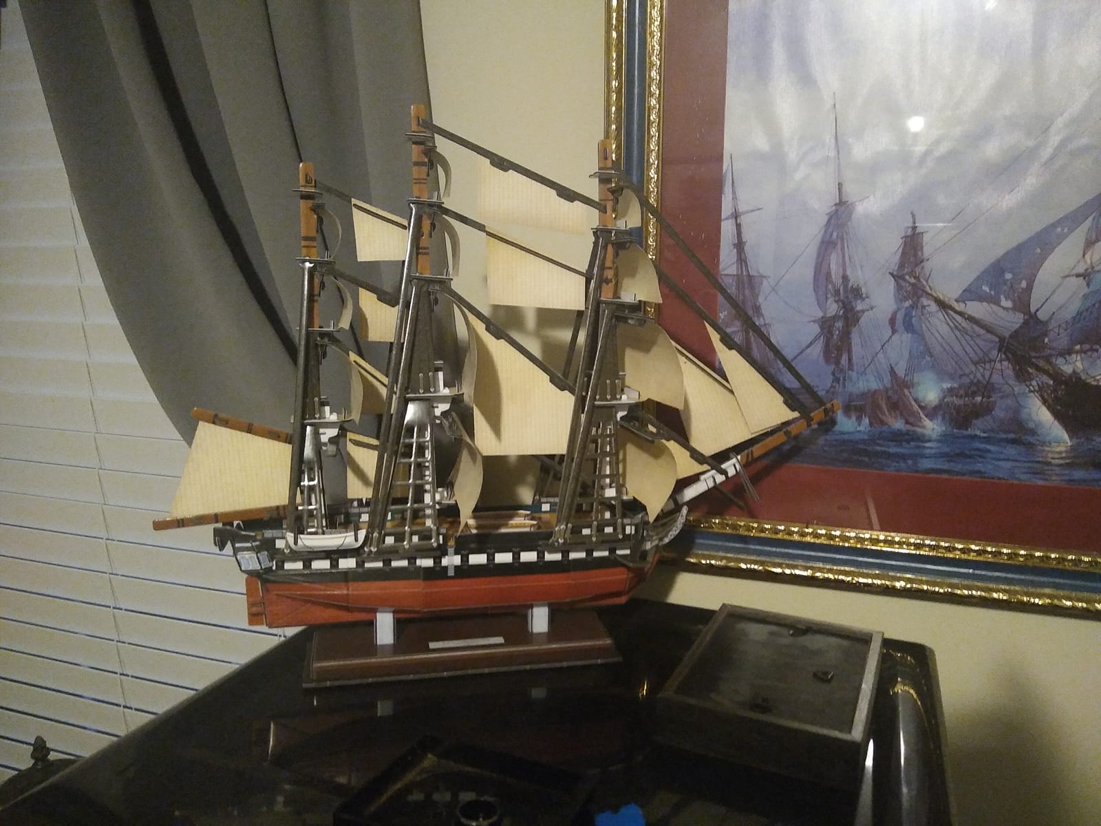 CubicFun 3D Ship Puzzles for USS Constitution Sailing Boat Models for Adults and Teens Toys, 193 Pieces customer photo 1