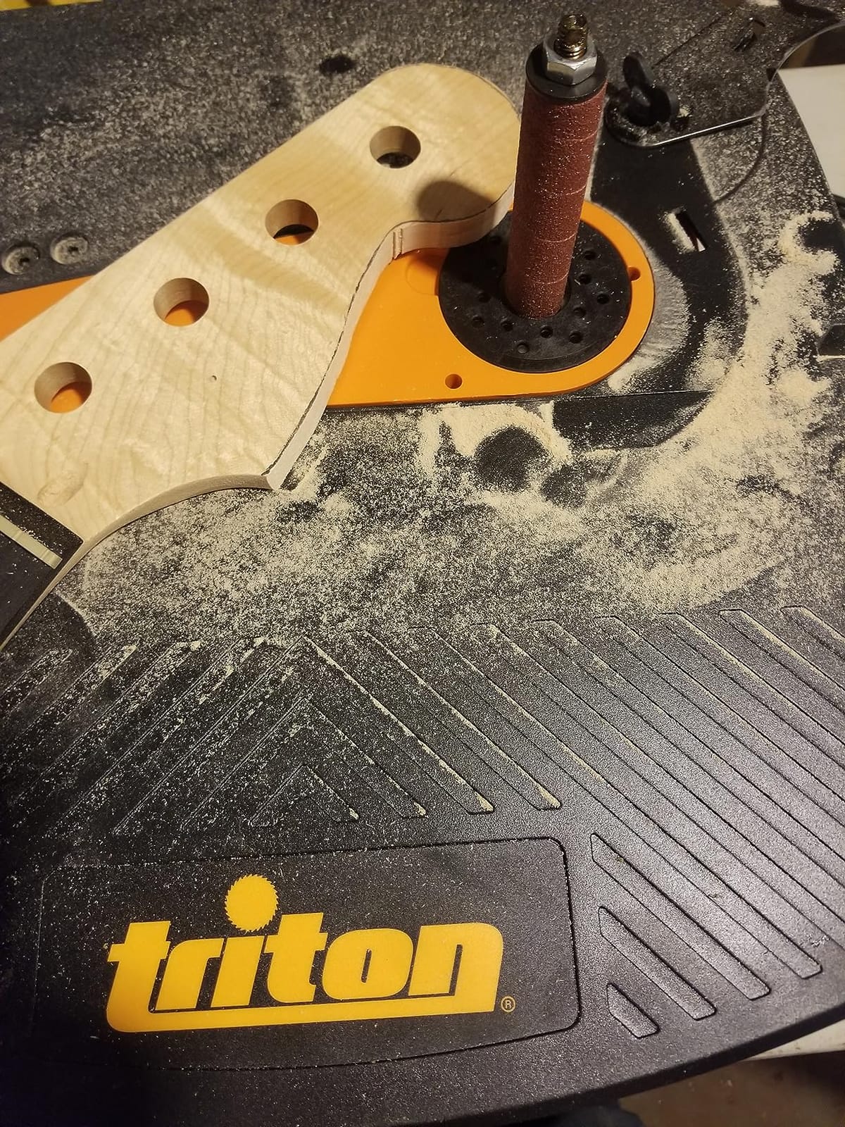 Triton TSPST450 450W /3.5 Amp Oscillating Spindle & Belt Sander customer photo 1